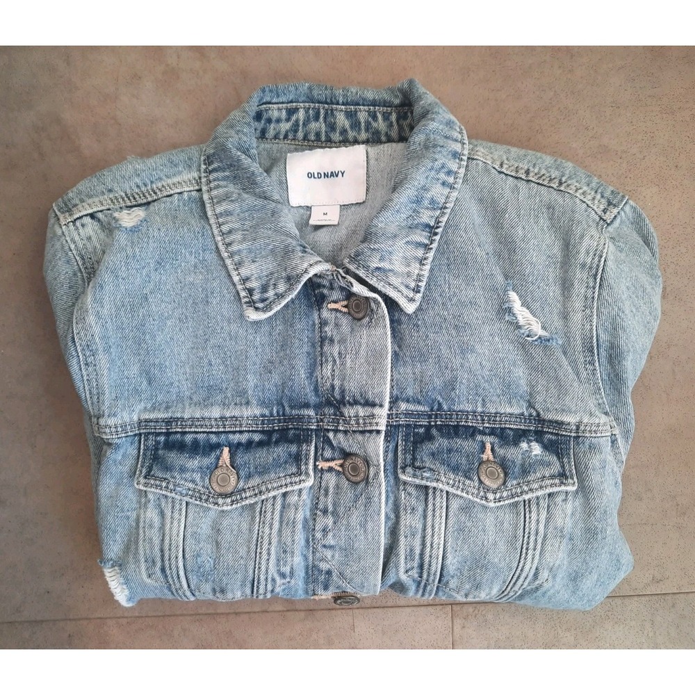 Old Navy Jean Jacket Womens Medium Pre-owned